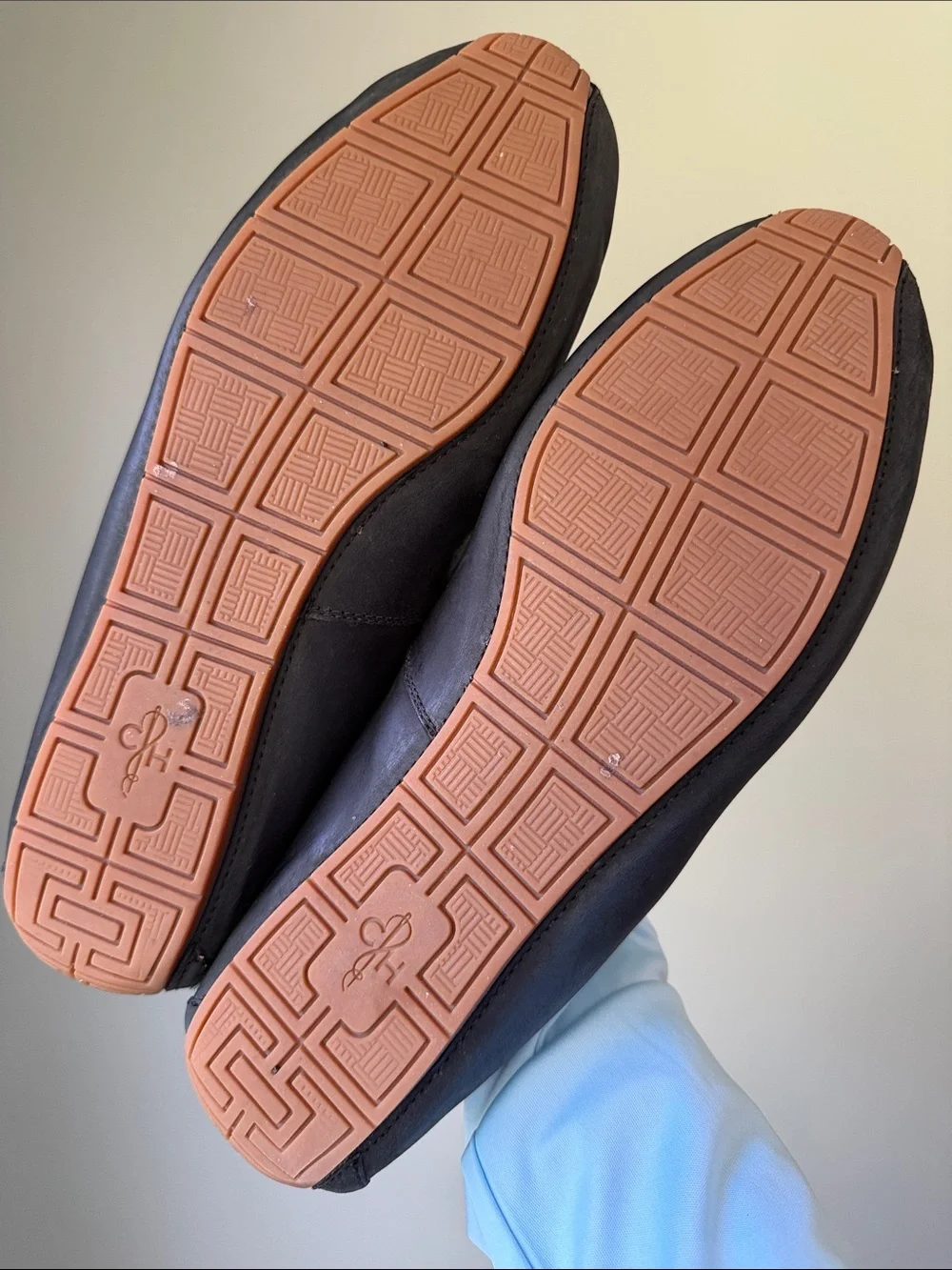 Cole Haan Men’s Leather Driving Moccasins Loafers Black Size 10.5